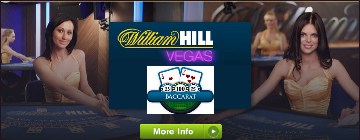 William Hill Baccarat game